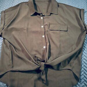 Pair of SHEIN button down tops